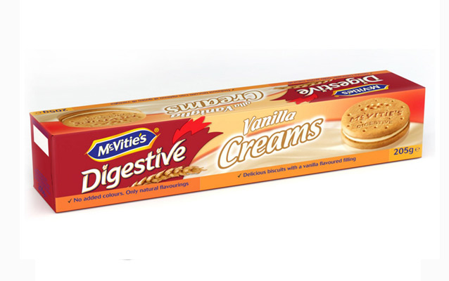 McVitie’s Digestive Creams Vanilla 205g