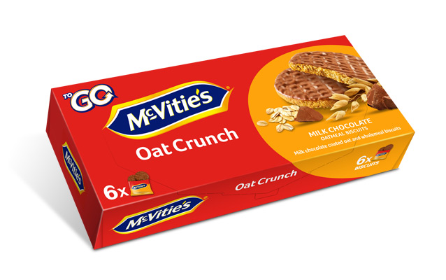 McVitie’s Oat Crunch ToGo Milk Chocolate 6×37,5g