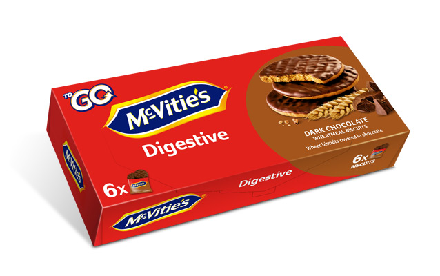 McVitie’s Digestive ToGo Dark Chocolate 6×33,3g