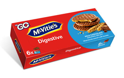 McVitie’s Digestive ToGo Milk Chocolate 6×33,3g